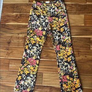 Floral Patterned Pants